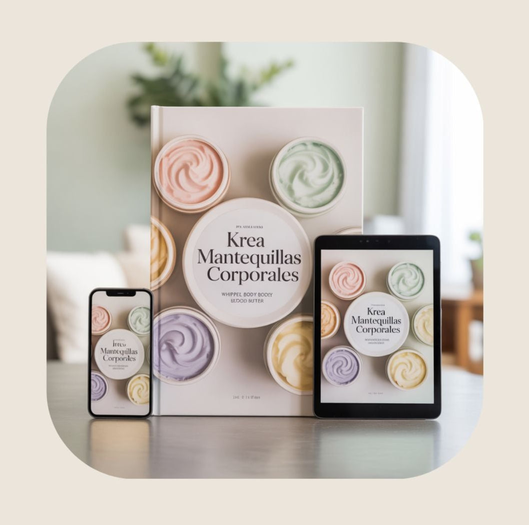 Libro Krea Mantequillas Corporales + 🎁 6 BONOS de Regalo!